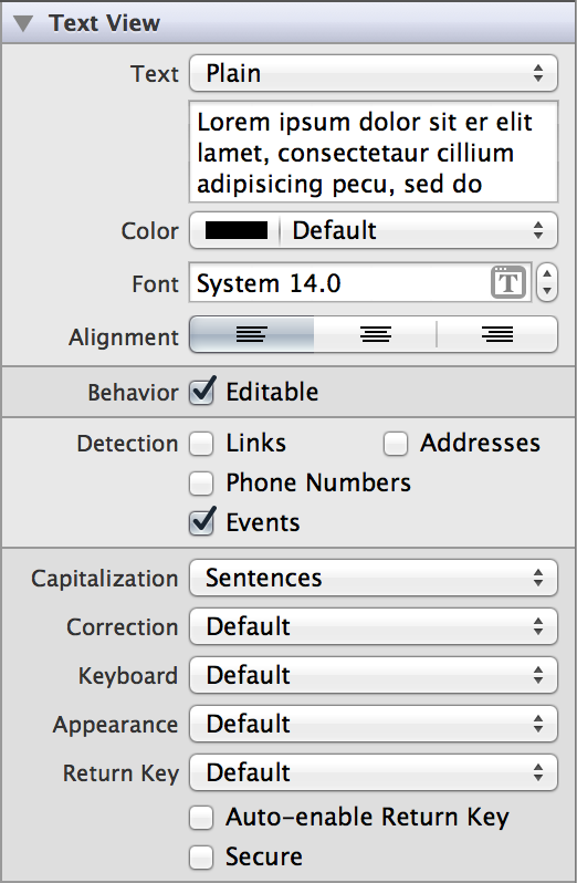 image: ../Art/uitextview_attributes_inspector_plain_2x.png